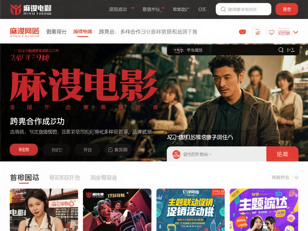 跨界合作的成功案例
麻豆电影传媒网站的